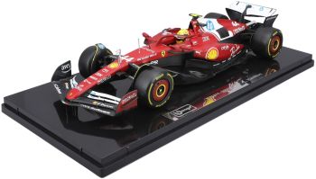 BUR16822H - Kristall-Vitrine – FERRARI SF-25 #44 GP von Australien L. Hamilton – Deluxe-Edition