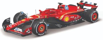 BUR26823L - Set – FERRARI SF-24 #16 mit Fahrer C. Leclerc