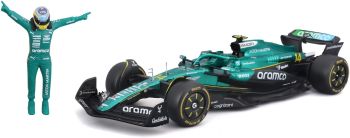 BUR28071A - Box – ASTON MARTIN AMR25 #14 mit Fahrer Fernando Alonso