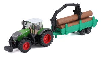 BUR31651 - FENDT 1050 Vario mit Forstanhänger.