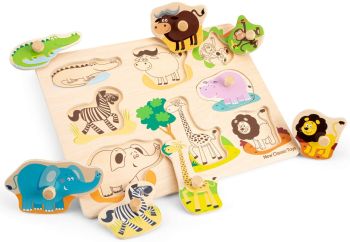 NCT10431 - 8-teiliges Holzpuzzle Safari