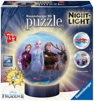 RAV111411 - Nightlight 3D Puzzle 72 Teile Die Eiskönigin