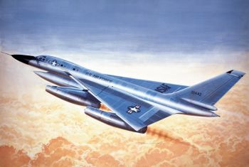 ITA1142 - B-58 Hustler Kampfflugzeug zum Zusammenbauen und Lackieren