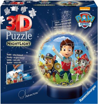 RAV118427 - Nightlight 3D Puzzle 72 Teile PAW PATROL