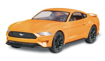 REV11996 - FORD MUSTANG GT Orange 2018 zum Zusammenbauen
