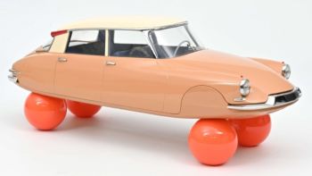 NOREV121567 - CITROEN DS 19 auf Ballons 1959 Blonde Skala