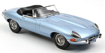 NOREV122722 - JAGUAR E-Type Cabriolet 1962 Blaumetallic