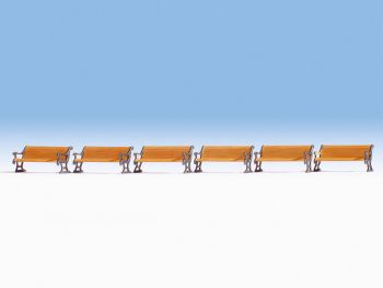 NOC14849 - Set aus 6 Holzbänken