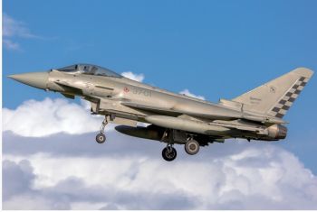 ITA1355 - EF-2000 TYPHOON Einsitziges Kampfflugzeug zum Zusammenbauen und Lackieren