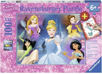 RAV136995 - Fesselnde Prinzessinnen 100-teiliges Puzzle