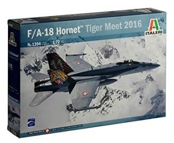 ITA1394 - F/A-18 Hornet Tigermeet 2016 Kampfflugzeug zum Zusammenbauen und Bemalen