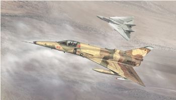 ITA1397 - F-21A Lion/Kfir C.1 Kampfflugzeug zum Zusammenbauen und Lackieren