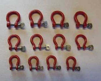YCC631-1 - Set mit 12 roten Fesseln