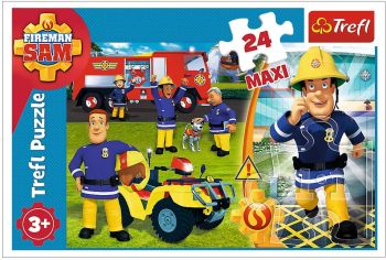 TRF14290 - Maxi Puzzle 24 Teile SAM DER FEUERWEHRMANN