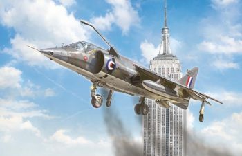 ITA1435 - Harrier Gr.1 Großes transatlantisches Kampfflugzeug zum Zusammenbauen und Bemalen