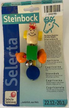 SEL1560 - Steinbock aus Holz
