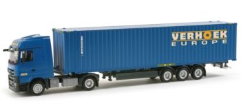 HER156325 - MERCEDES Actros LH08 mit Containerträger und VERHOEK Container