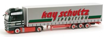 HER156493 - MAN TGX XXL 4x2 mit Planenanhänger 3 Achsen KAY SCHULTZ
