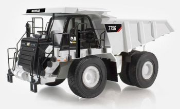 TON30002/02 - Dumper CATERPILLAR 775G weiß