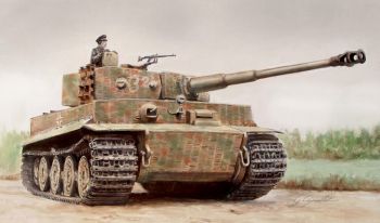 ITA15755 - Char Pz.Kpfw. VI Tiger I zum Zusammenbauen und Lackieren