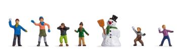 NOC15821 - Kinder im Schnee