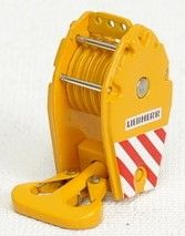 YCC212-2 - Haken 108 Tonnen 5 Rollen "Gelb; Rot und Weiß" LIEBHERR