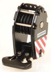 YCC212 - Haken 108 Tonnen 5 Rollen "Schwarz; Rot und Weiß" LIEBHERR