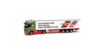 HER159050 - MERCEDES Actros Giga mit WANDT Planenauflieger