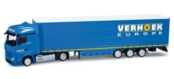 HER159913 - MERCEDES Actros Bigspace mit VERHOEK Planenauflieger