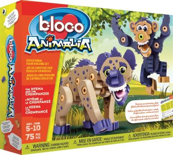 BLOC16001 - Animalia - Die Hyäne und der Schimpanse 114 Teile