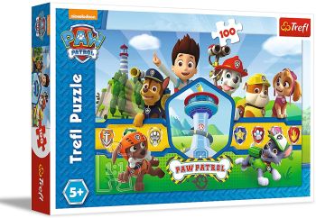 TRF16351 - Puzzle 100 Teile PAW PATROL The Heroes Team