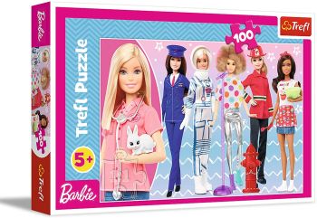 TRF16385 - Puzzle 100 Teile BARBIE