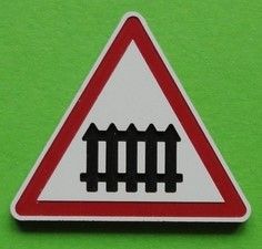 MCD-065 - Bahnübergangsplatte – als Bausatz – Pfosten nicht enthalten
