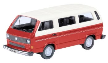SCH26126 - VW T3 Bus "Rot" Maßstab: 1/87