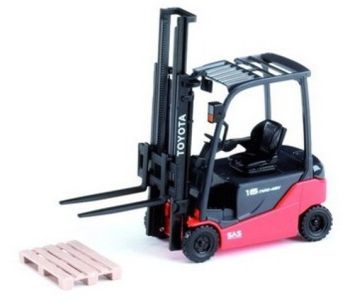 ROS00143 - TOYOTA Traigo 48 Gabelstapler mit 1 Palette Maßstab: 1/23