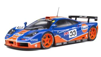 SOL1804101 - Mc LAREN F1 GTR Kurzheck 24H Le MANS 1996 Blau und Orange