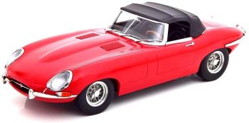 KKS180484 - JAGUAR E Type Cabrio geschlossen rot