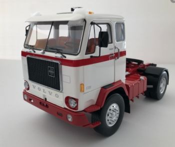 MOD18141 - VOLVO F88 4x2 1971 Weiß und Rot