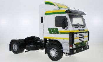 MOD18240 - SCANIA 143 Topline 4x2 1987 Weiß grün und gelb