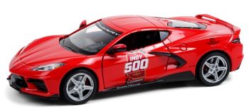 GREEN18258 - Rot 2020 CHEVROLET Corvette C8 Stingray 104. Rennen in Indianapolis