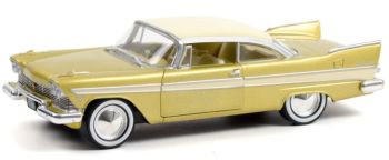 GREEN18260 - PLYMOUTH Belvedere 1957 TULSARAMA Gold und Weiß