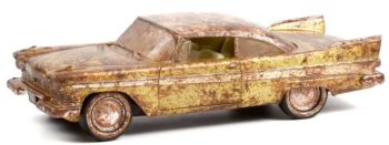 GREEN18261 - PLYMOUTH Belvedere 1957 TULSARAMA Gold und Weiß unrestauriert