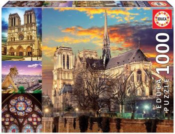 EDU18456 - Puzzle 1000 Teile Notre Dame Paris
