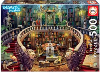 EDU18479 - Bibliothek 500 Teile Puzzle