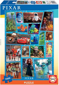 EDU18497 - Disney Pixar Charaktere 1000 Teile Puzzle