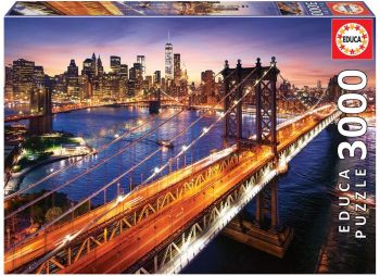 EDU18508 - Manhattan Puzzle mit 3000 Teilen