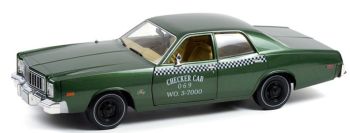 GREEN19110 - PLYMOUTH Fury Checker Cab 069 WO.3-7000 1976 DER BEVERLY HILLS COP (1984)