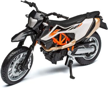 MST19131 - KTM 690 SMC R Schwarz weiß und orange