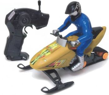 JC1807 - Ferngesteuertes Schneemobil mit Figur „Orange“ Ech:1/18