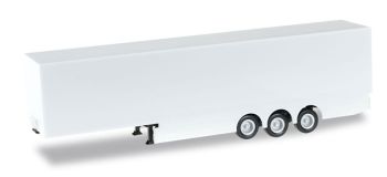 HER076685 - SCHMITZ 3-Achs-Transporter-Anhänger weiß